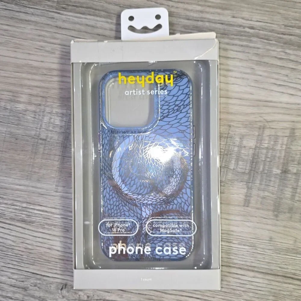 Heyday Artist Series iPhone 16 Pro Case | MagSafe | Abstract Swirl Pattern | New